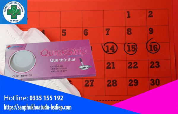 Dung2que thử thai khi nào
