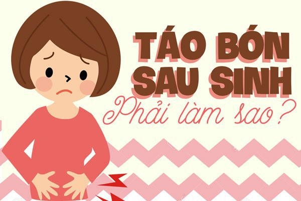Táo bón sau sinh nên làm thế nào?