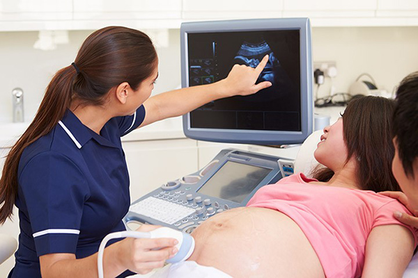 Xét nghiệm độ mờ da gáy qua siêu âm thành bụng